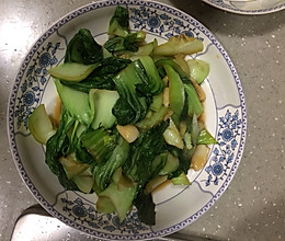 清炒上海青的做法