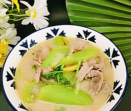 #妈妈手中的安心味#丝瓜肉片汤的做法