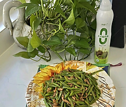 #纳福汇轻松喷出美味#豆角丝炒肉丝的做法