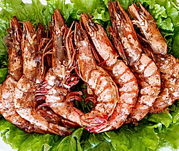 烤箱海虾的做法