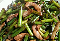 蒜苔猪腰条的做法