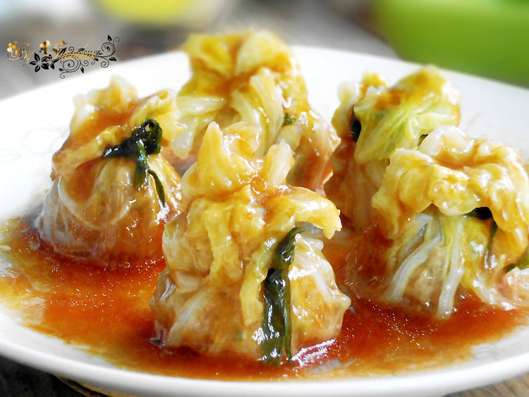 --蚝油白菜包的做法