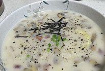 法式奶油蘑菇玉米浓汤的做法