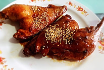 西洋参麻油鸭腿的做法