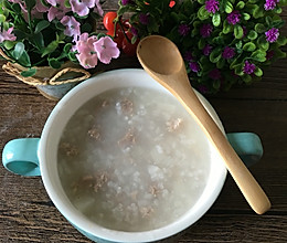 宝宝辅食之山药瘦肉粥的做法
