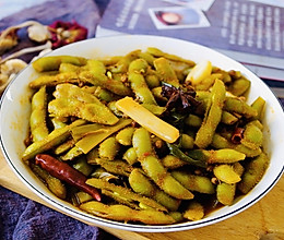 #营养小食光#辣卤毛豆的做法