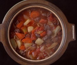 红烩牛腩的做法