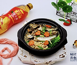 补钙降血脂的海杂鱼荞麦面+金龙鱼舌尖美味.油你掌勺的做法