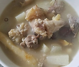 筒子骨汤的做法