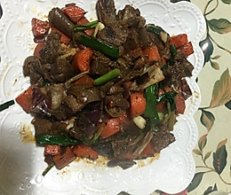 干锅孜然羊肉的做法