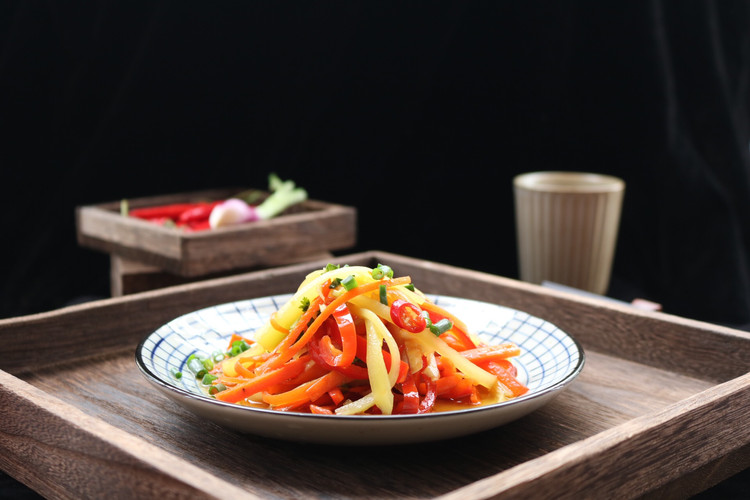 夏日凉菜——凉拌三丝的做法