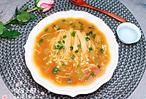 番茄金针菇汤 #今天吃什么#的做法