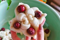 国风传承好吃又好看的枣花馍#我的2024年夜饭#的做法