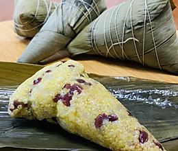 大黄米蜜豆粽子的做法