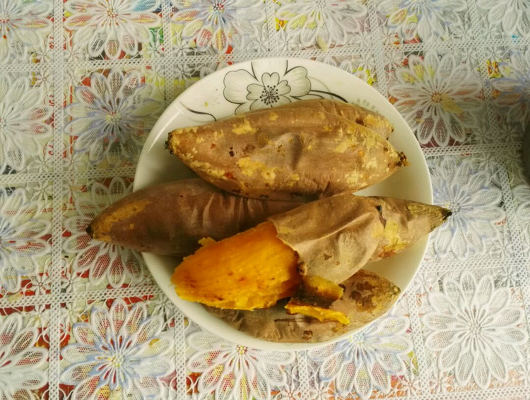 烤箱烤红薯的做法