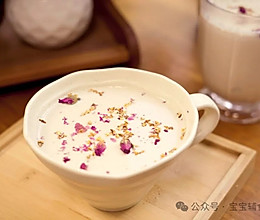 【宝宝辅食】自制桂花奶茶的做法