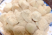 #我们约饭吧#超简单快手版黄豆粉糯米小糍粑丸子的做法