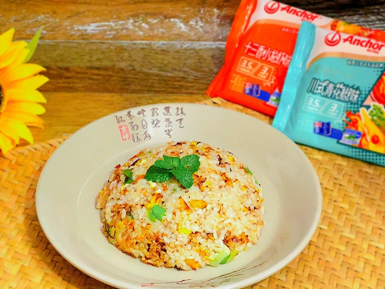 芝士炒饭的做法