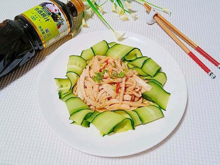 捞汁杏鲍菇的做法