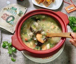 潮汕海鲜砂锅粥，鲜味养胃的做法