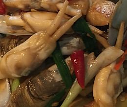 火爆蛏子的做法