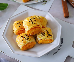 #好吃不上火#奶香红薯酥饼的做法