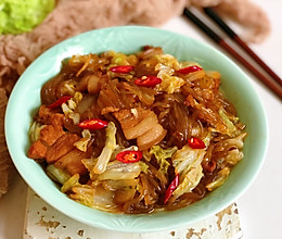 #肉食者联盟#白菜粉条炖肉的做法