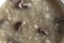 羊肝补血粥的做法