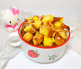 追剧小零食｜炼乳面包丁的做法