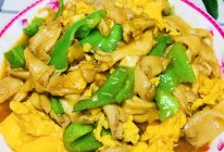 #天猫美味妙妙屋#营养又美味平菇青椒炒鸡蛋的做法