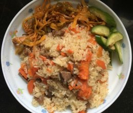 羊肉抓饭的做法
