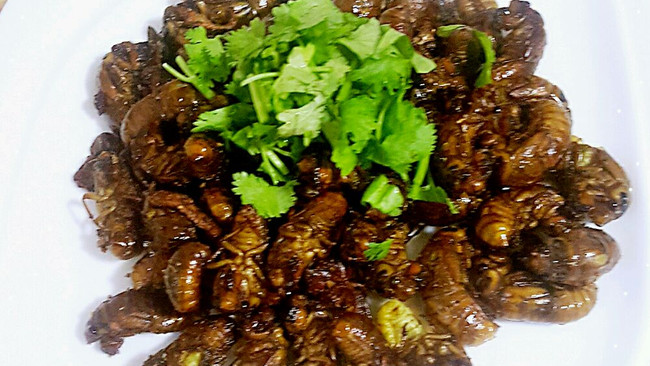 香酥金蝉的做法