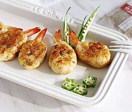 ★黄金土豆虾饼★的做法