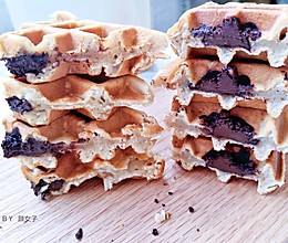 #肉食者联盟#德芙巧克力华夫饼#麦子厨房早餐机#的做法