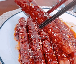 油炸火腿肠的做法