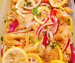 无骨柠檬鸡爪的做法