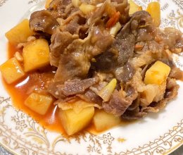番茄土豆肥牛的做法