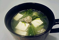 牡蛎豆腐汤的做法