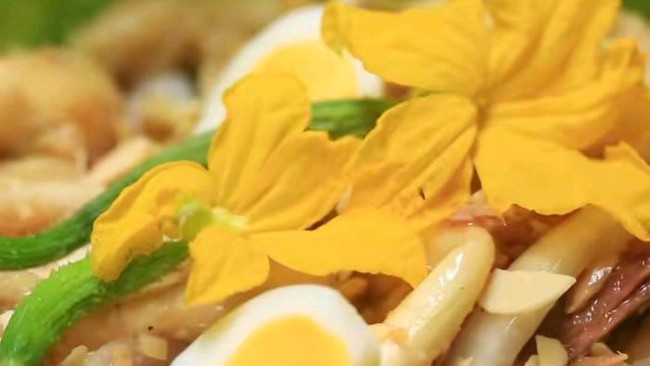 苹果仙菇沙拉的做法