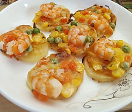 烤土豆+芝士的做法