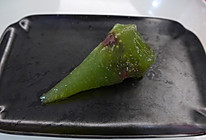 绿茶西米红豆粽子的做法