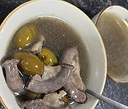 粉肠橄榄汤的做法