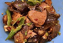 【腊肉炒苕皮】的做法