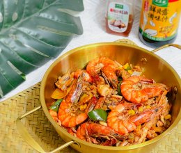 #万物皆可搭#西班牙海鲜饭的做法