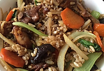 香菇滑鸡饭的做法