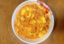 #养生打卡#辣白菜蛋炒饭的做法