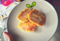 #宿舍快手早餐#鸡蛋煎馒头片的做法