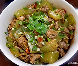 青笋红烧兔的做法