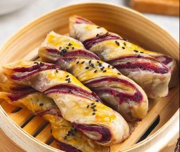 紫薯扭扭酥的做法