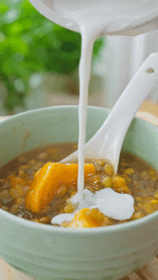 【宝宝辅食】绿豆西米露的做法